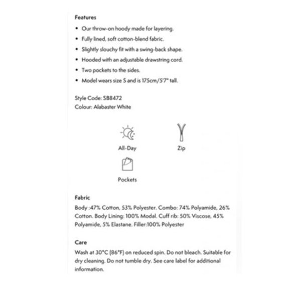 NWT-Sweaty Betty Swing Back Zip Through Jacket & Contrast Stripe Joggers-XL/14 - Picture 15 of 16